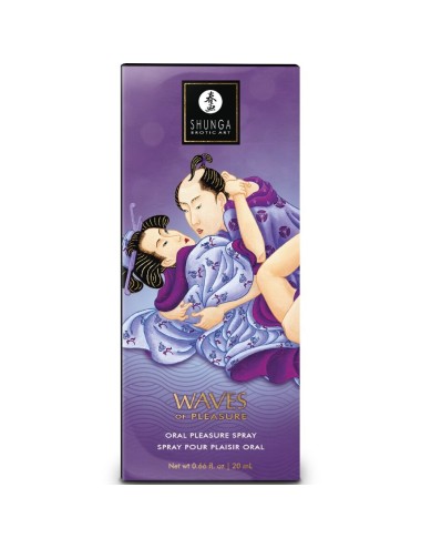 SHUNGA - SPRAY ORAL SEDUTOR DE PRAZER COM SABORES DE FRUTAS EXÓTICAS 20 ML