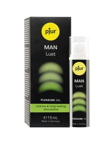PJUR - MAN LUST PLEASURE GEL ESTIMULAÇÃO INTENSA E DURADOURA 15 ML