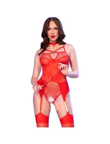 CHILIROSE - CR 4879 BODY SEM VIDRO VERMELHO XL