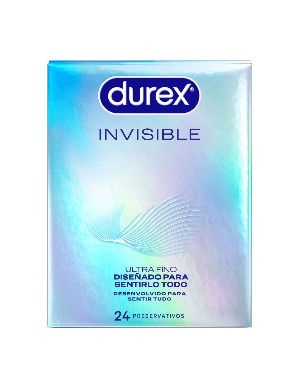 DUREX - PRESERVATIVOS ULTRA FINOS INVISÍVEIS 24 UNIDADES