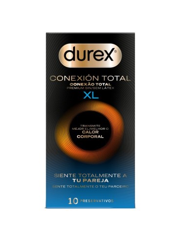 DUREX - TOTAL CONNECTION XL ULTRA FINE PLUS SEM LÁTEX 10 UNIDADES