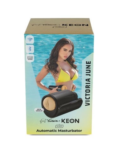 KIIROO - KEON WIFI COMBO VICTORIA JUNE MASTURBADOR AUTOMÁTICO + FEEL STROKER