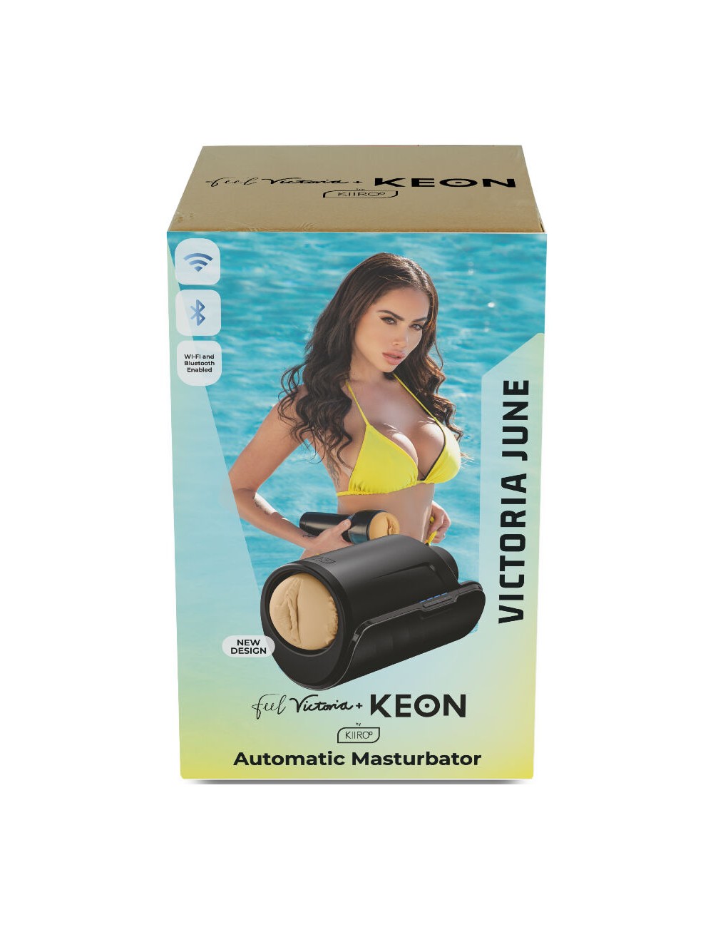 KIIROO - KEON WIFI COMBO VICTORIA JUNE MASTURBADOR AUTOMÁTICO + FEEL STROKER