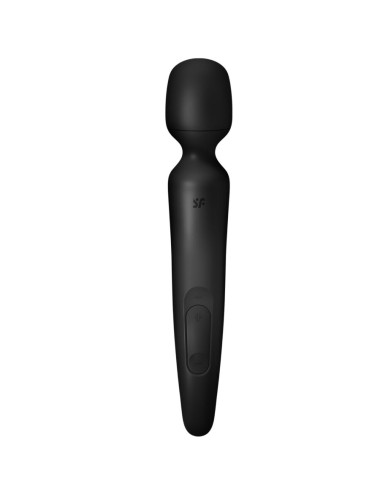 SATISFYER - WAND ERLAND MASSAGEADOR VIBRATÓRIO PRETO