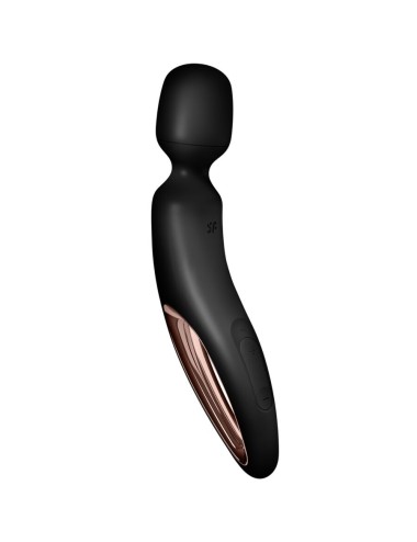 SATISFYER - WAND ERLAND MASSAGEADOR VIBRATÓRIO PRETO