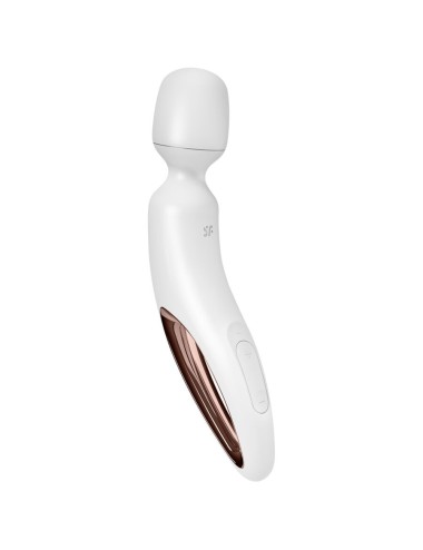 SATISFYER - WAND ERLAND MASSAGEADOR VIBRATÓRIO BRANCO