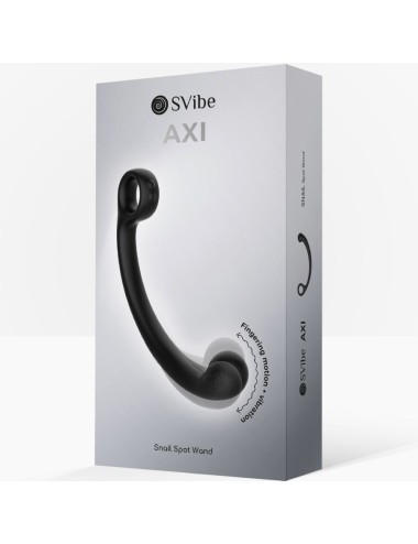 SNAIL VIBE - AXI VIBRADOR DE MASSAGEM PRETO