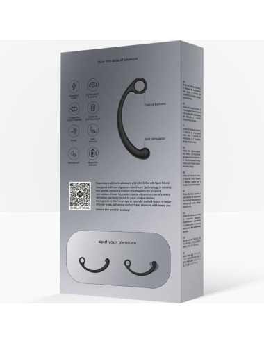 SNAIL VIBE - AXI VIBRADOR DE MASSAGEM PRETO