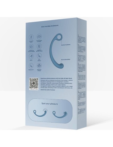 SNAIL VIBE - AXI VIBRADOR DE MASSAGEM AZUL