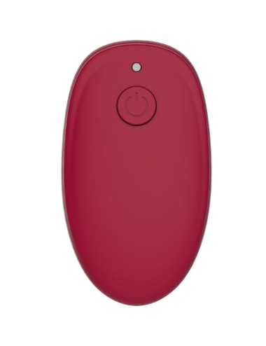 SNAIL VIBE - GIZI DUO ESTIMULADOR DE CASAIS COM CONTROLE REMOTO BURGUNDY