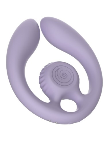 SNAIL VIBE - GIZI DUO ESTIMULADOR DE CASAIS COM CONTROLE REMOTO LILACS