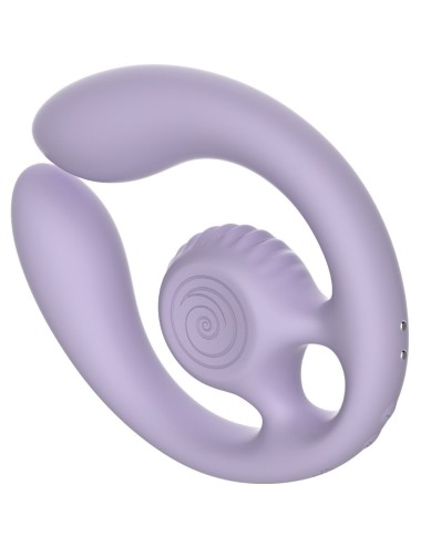 SNAIL VIBE - GIZI DUO ESTIMULADOR DE CASAIS COM CONTROLE REMOTO LILACS