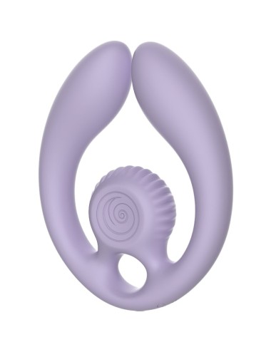 SNAIL VIBE - GIZI DUO ESTIMULADOR DE CASAIS COM CONTROLE REMOTO LILACS
