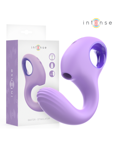 INTENSE - VIBRADOR E ESTIMULADOR BAXTER VIOLET