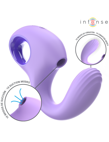INTENSE - VIBRADOR E ESTIMULADOR BAXTER VIOLET