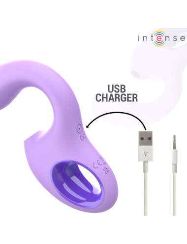 INTENSE - VIBRADOR E ESTIMULADOR BAXTER VIOLET