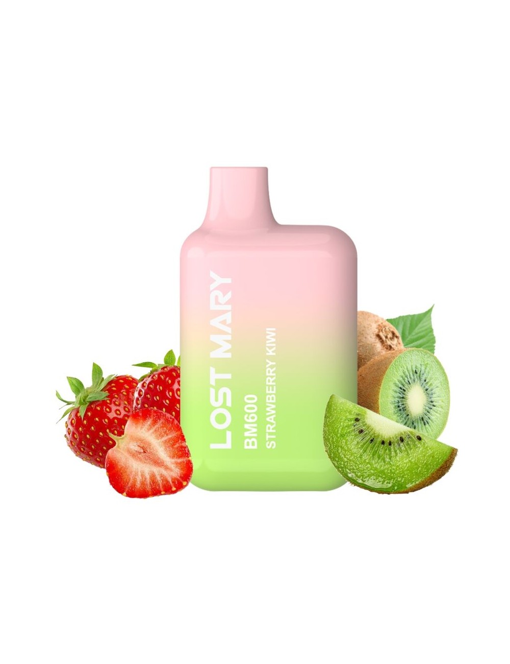 LOST MARY - BM600 NICOTINA VAPER 2% DESCARTÁVEL MORANGO KIWI