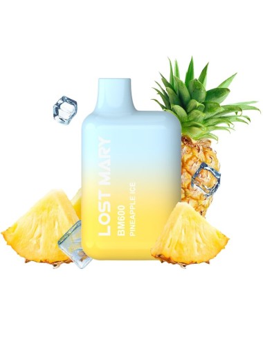 LOST MARY - BM600 NICOTINE VAPER 2% DESCARTÁVEL ABACAXI ICE