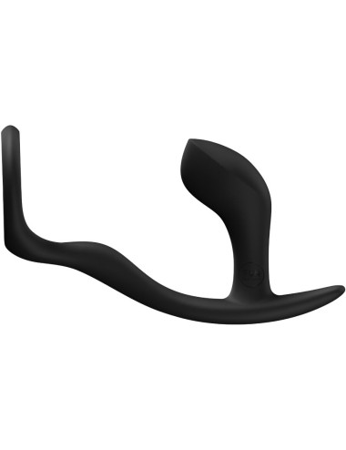 FUN FACTORY - PLUG ANAL COM ANEL DE BOTO PRETO