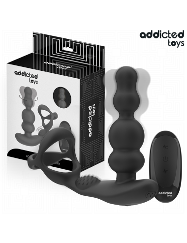 ADDICTED TOYS - MASSAGEADOR DE PRÓSTATA GIRATÓRIO COM CONTROLE REMOTO