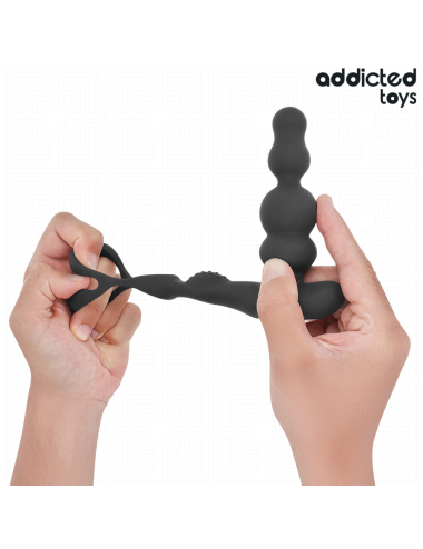 ADDICTED TOYS - MASSAGEADOR DE PRÓSTATA GIRATÓRIO COM CONTROLE REMOTO