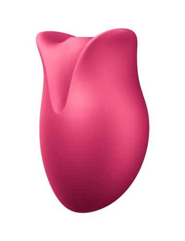FUN FACTORY - VIBRADOR BELLE AIR PULSE FRAMBOESA