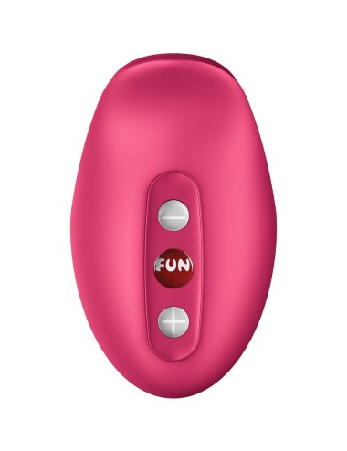 FUN FACTORY - VIBRADOR BELLE AIR PULSE FRAMBOESA