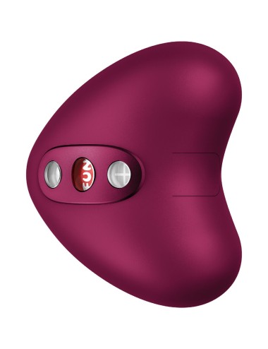 FUN FACTORY - VIBRADOR LIBERA AIR PULSE VERMELHO VINHO