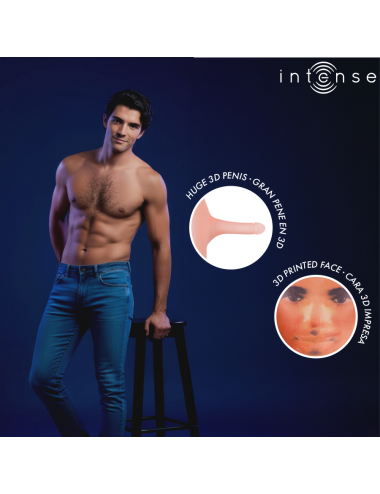 INTENSE DOLLS - BONECA INFLÁVEL ANTHONY COM PÊNIS 3D