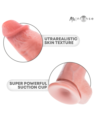MR INTENSE - PEQUENO DILDO DE SILICONE SPENCER 19 CM -Ø- 4,5 CM