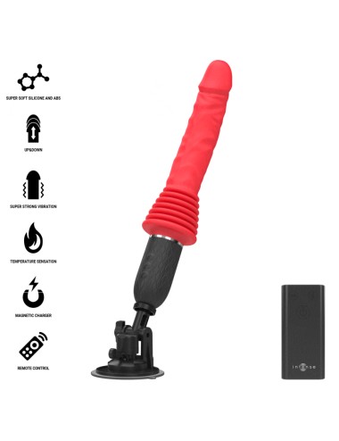 INTENSE - CYNTHIA VIBRADOR DE IMPULSO COM CONTROLE REMOTO E AQUECIMENTO