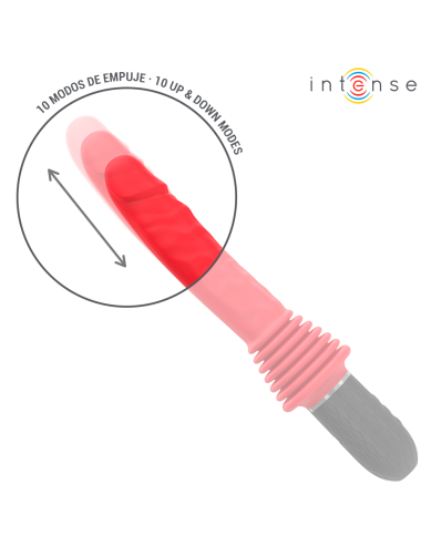 INTENSE - CYNTHIA VIBRADOR DE IMPULSO COM CONTROLE REMOTO E AQUECIMENTO