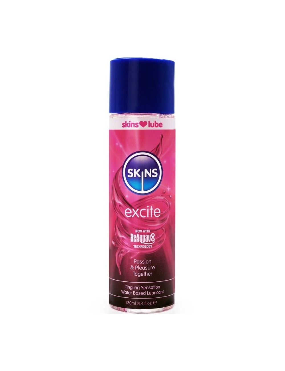SKINS - EXCITE LUBRIFICANTE À BASE DE ÁGUA 130 ML