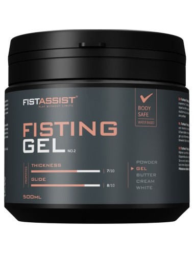 COBECO - FIST ASSIST FISTING GEL EXTRA GROSSO À BASE DE ÁGUA 500 ML