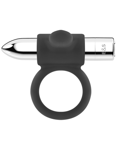 BLACK&SILVER - ANEL RECARREGÁVEL CAMERON PRATA