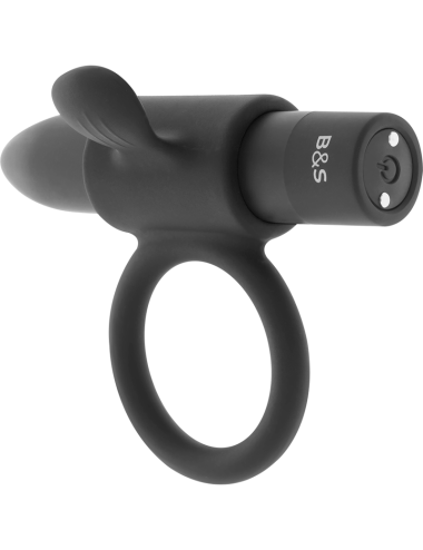 BLACK&SILVER - ANEL RECARREGÁVEL CAMERON PRETO