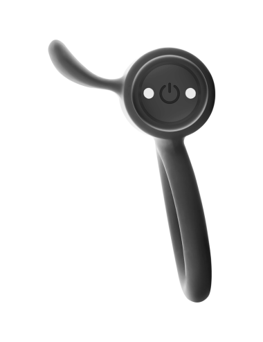 BLACK&SILVER - ANEL RECARREGÁVEL CAMERON PRETO