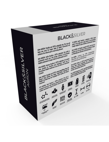 BLACK&SILVER - AGRON ANEL DE CONTROLE REMOTO WATCHME