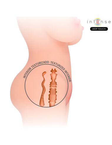 INTENSE DEEP TOUCH  - JESSE TORSO DUPLA VAGINA E MASTURBAÇÃO ANAL