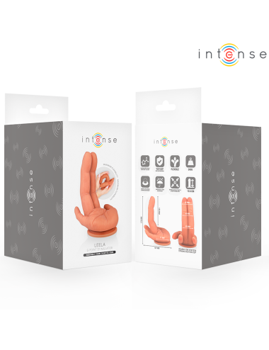INTENSE - ESTIMULADOR DE PONTO G LEELA MÃO FLEXÍVEL 12,6 CM