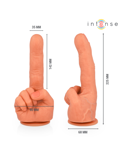 INTENSE - ESTIMULADOR DE PONTO G HUBERT MÃO FLEXÍVEL 14