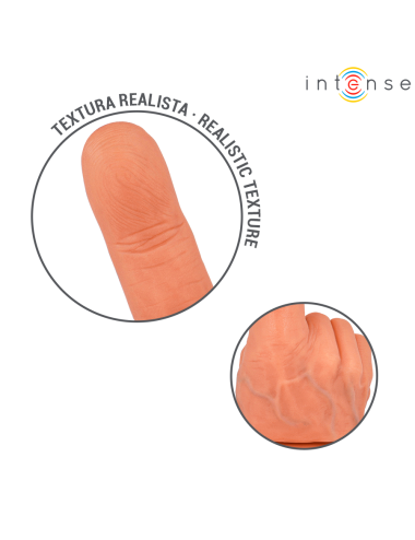 INTENSE - ESTIMULADOR DE PONTO G HUBERT MÃO FLEXÍVEL 14,2 CM