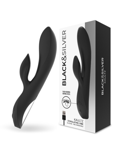 BLACK&SILVER - VIBRADOR KAULTZ TOUCH CONTROL
