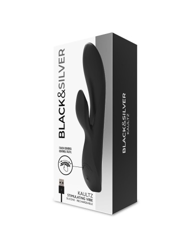 BLACK&SILVER - VIBRADOR KAULTZ TOUCH CONTROL