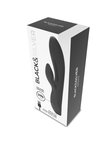 BLACK&SILVER - VIBRADOR KAULTZ TOUCH CONTROL