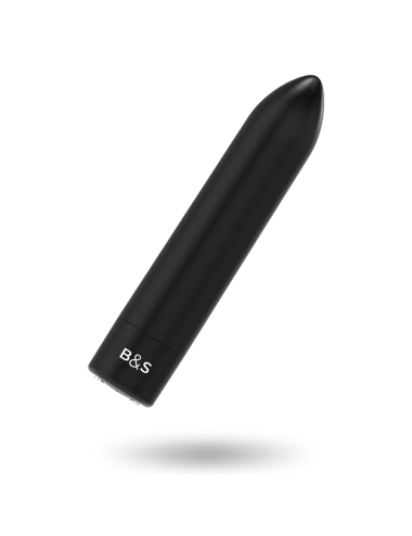 BLACK&SILVER - BALA MAGNÉTICA VIBRANTE PRETA KERNEX 2 PRETA