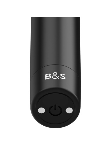 BLACK&SILVER - BALA MAGNÉTICA VIBRANTE PRETA KERNEX 2 PRETA