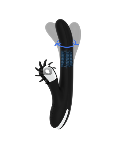 BLACK&SILVER - VIBE DE ROTAÇÃO DE TEMPESTADE DE COELHO