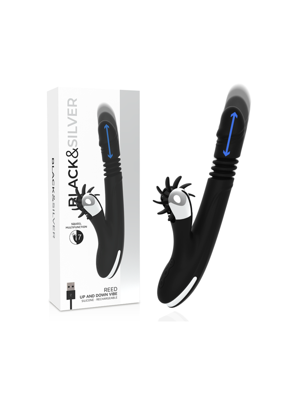 BLACK&SILVER - BUNNY REED UP & DOWN VIBE