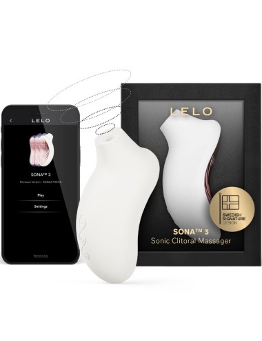 LELO - SONA 3 CREME MASSAGEADOR CLITÓRICO SÔNICO